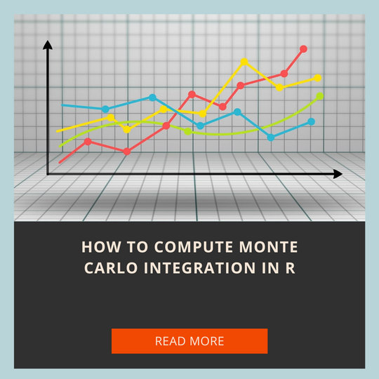 How to compute Monte Carlo Integration in R